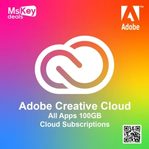 Adobe Creative Cloud All apps 100 GB Cloud Subscriptions