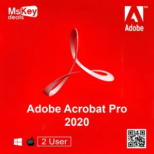 Adobe acrobat pro 2020 2 user win/mac