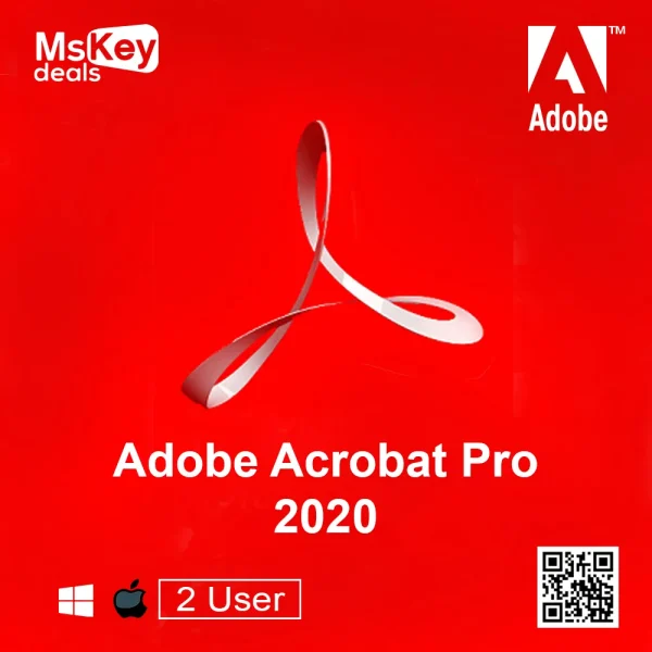 Adobe acrobat pro 2020 2 user win/mac