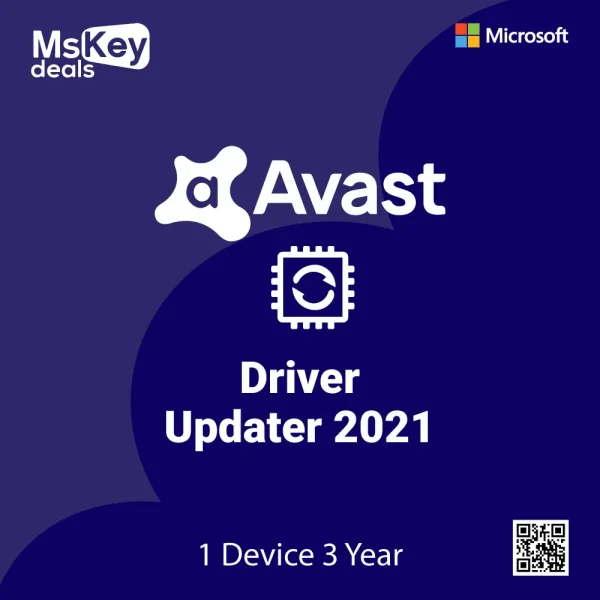 Avast Driver Updater (2021) 1 Device 3 Year