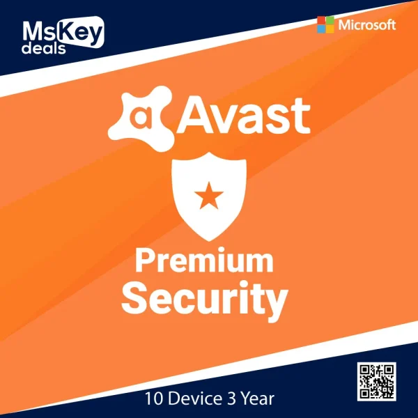 Avast Premium Security 10 Devices 3 Years