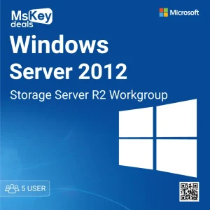 Microsoft Windows server 2012 standard 5 user