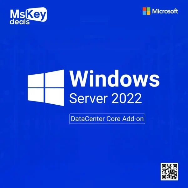 Windows Server 2022 DataCenter Core Add-on