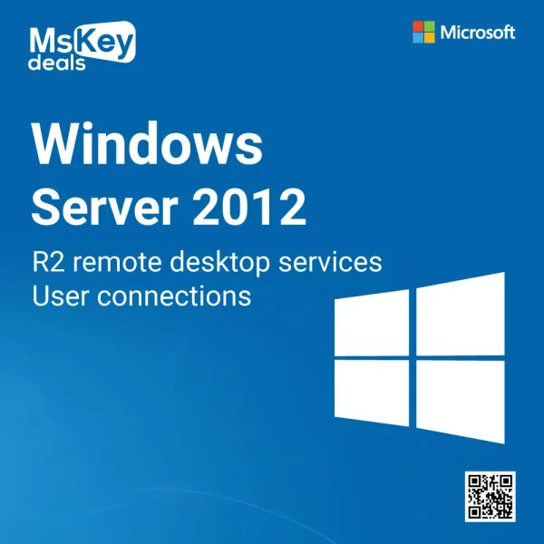 Microsoft Windows server 2012 R2 remote desktop services user connections