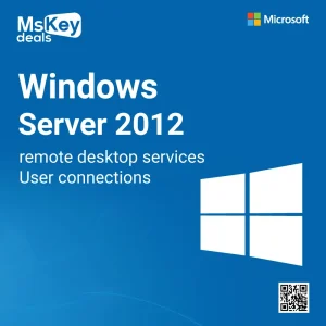 Microsoft Windows server 2012 remote desktop services user connections