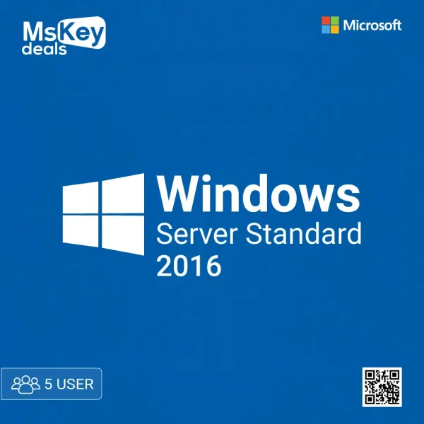 Microsoft Windows server 2016 standard 5 user