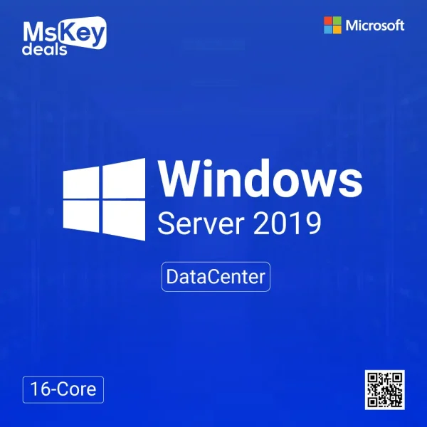 Microsoft Windows server 2019 datacenter 16 core
