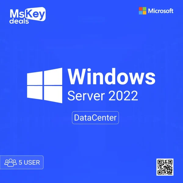 Microsoft Windows server 2022 datacenter 5 user